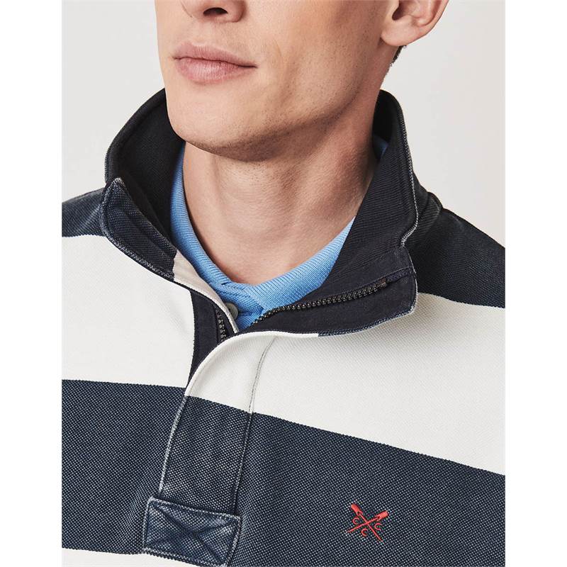 Crew Clothing Mens Padstow Pique Sweatshirt-2