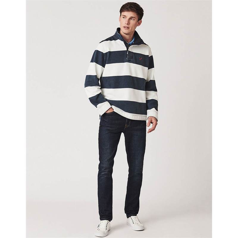 Crew Clothing Mens Padstow Pique Sweatshirt-5