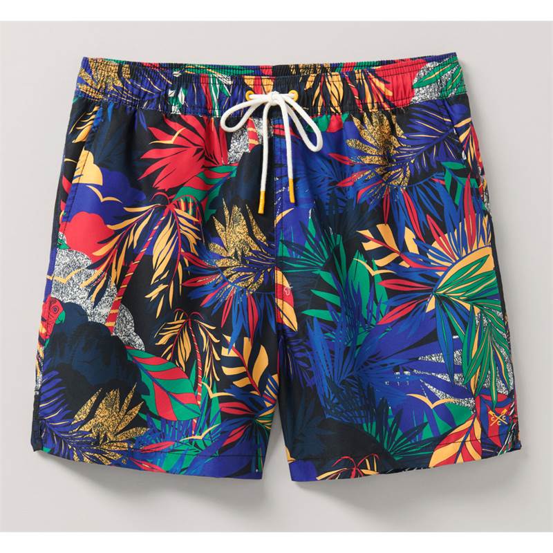 Crew Clothing Mens Tropical Swim Shorts-1