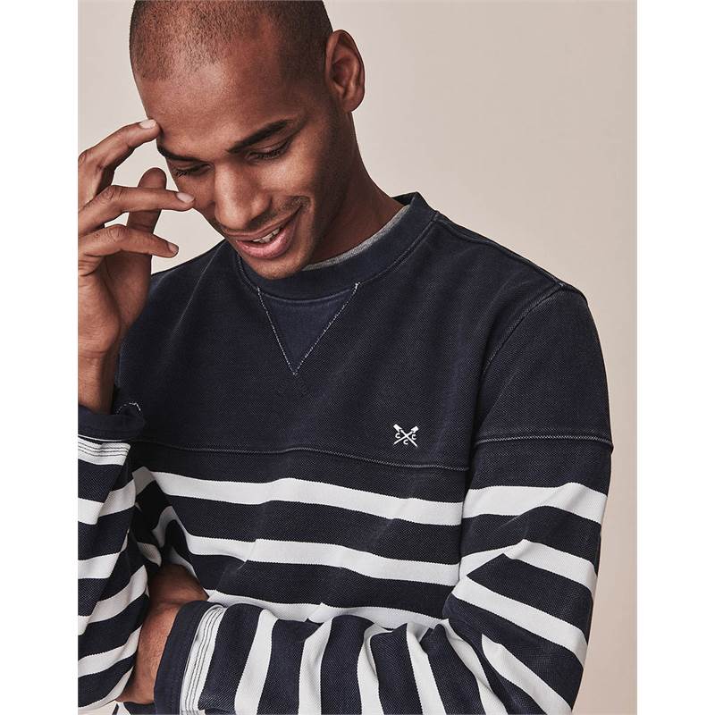 Crew Clothing Mens Padstow Crew Sweatshirt-3