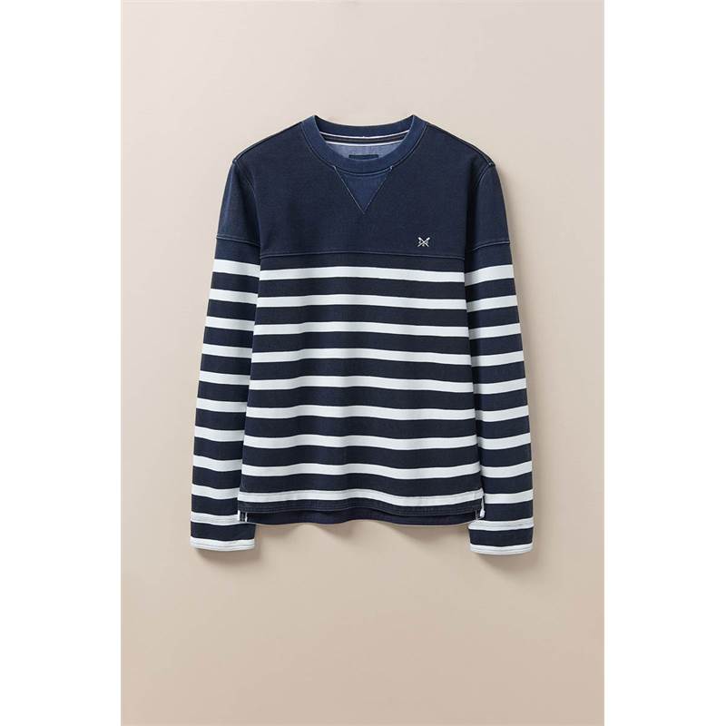 Crew Clothing Mens Padstow Crew Sweatshirt-5