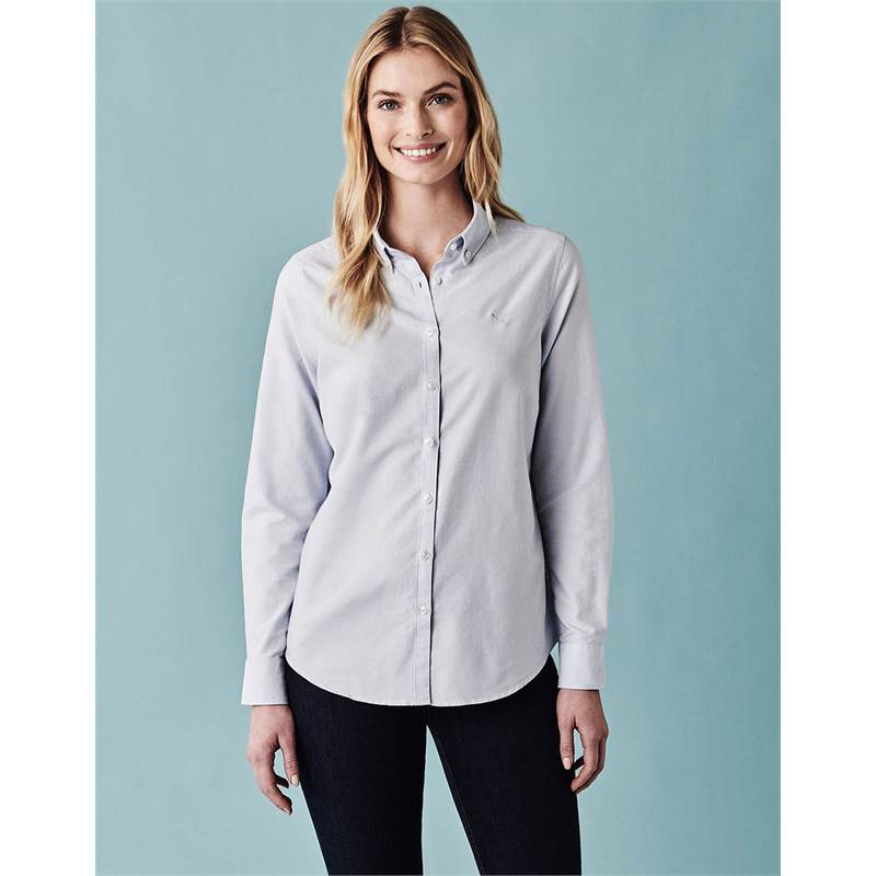 Crew Clothing Womens Bracken Oxford Classic Fit Shirt-1