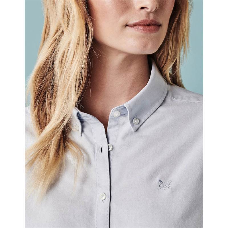 Crew Clothing Womens Bracken Oxford Classic Fit Shirt-2