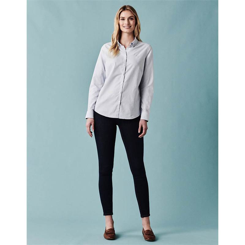 Crew Clothing Womens Bracken Oxford Classic Fit Shirt-5