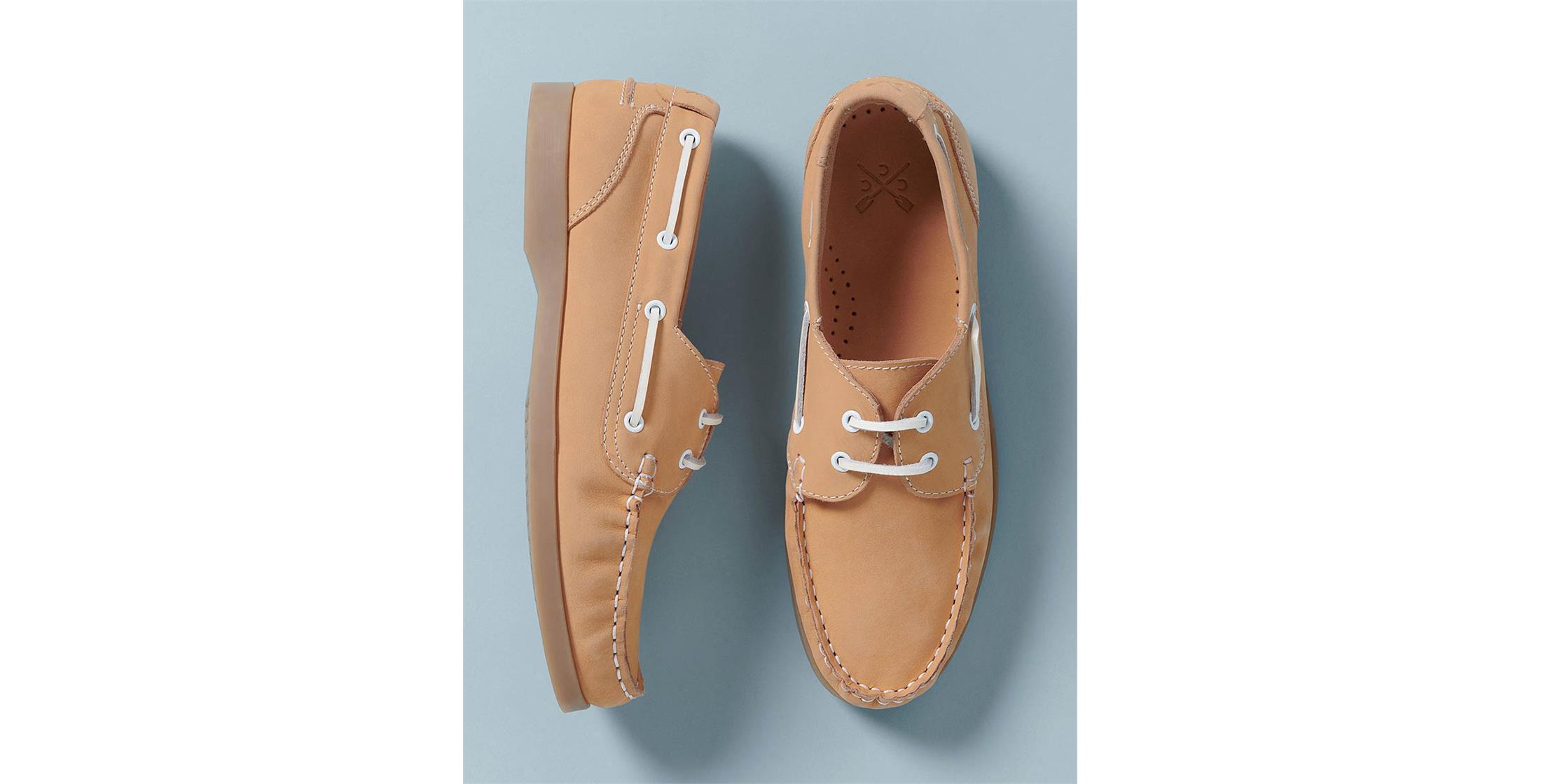 Crew Clothing Womens Leather Boat Shoes