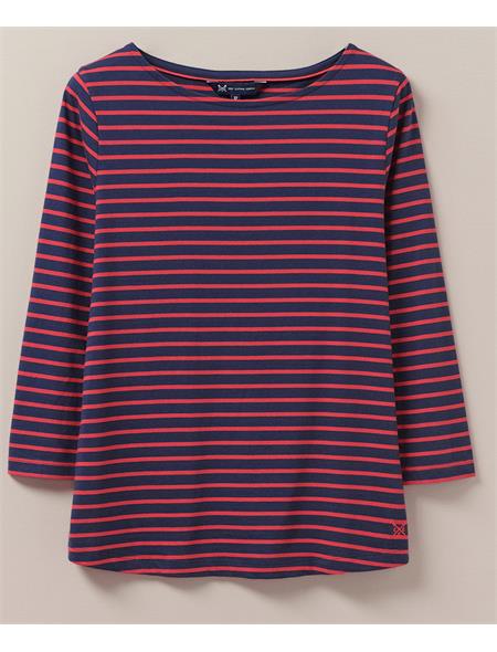 Crew Clothing Womens Essential Breton LS T-Shirt