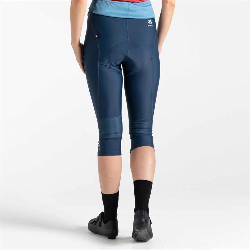 Dare2b Womens Worldly Gel Capri Cycling Shorts-4