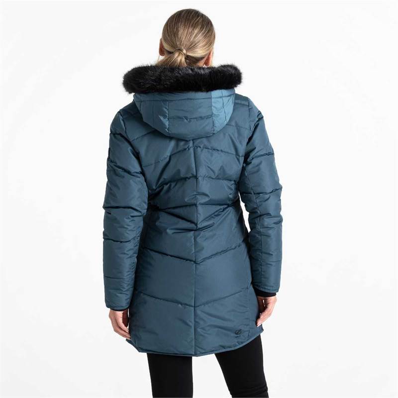 Dare2b Womens Striking III Long Insulated Jacket-5