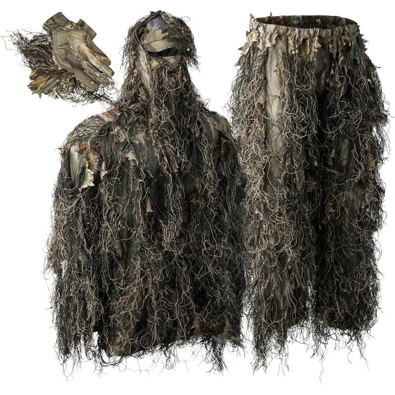 Deerhunter Sneaky Ghillie Pull-Over Set with Gloves-1