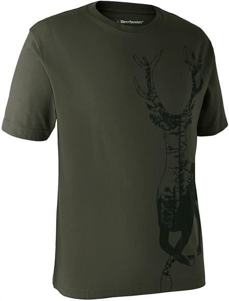 Deerhunter Mens T-Shirt with Deer