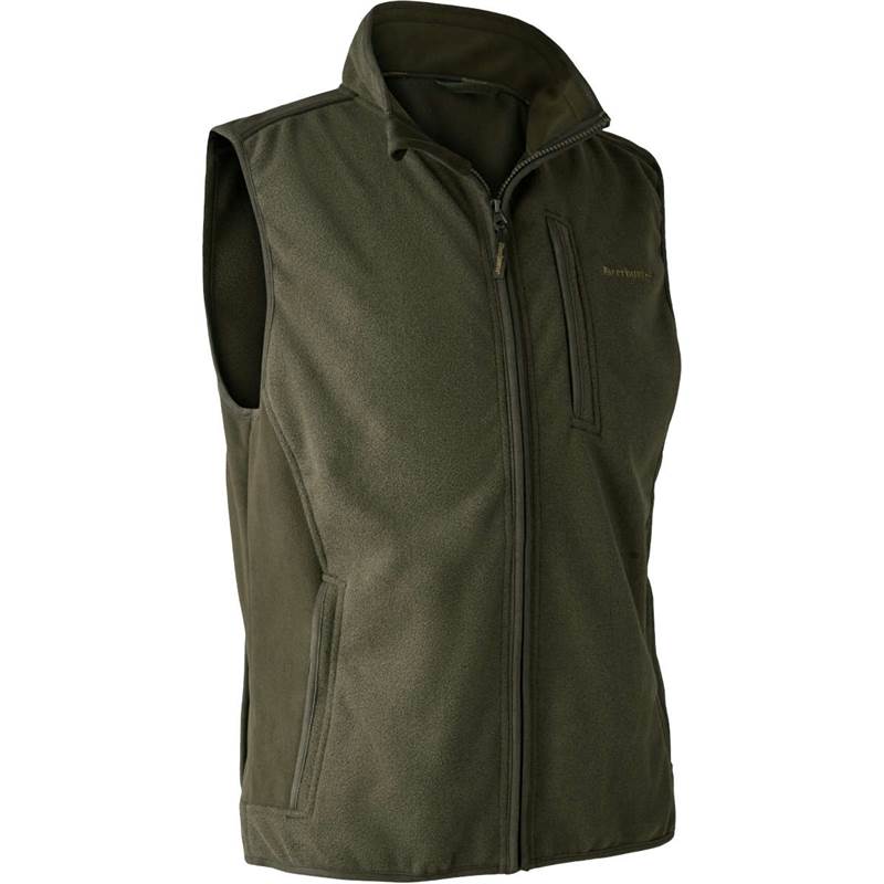 Deerhunter Mens Gamekeeper Bonded Fleece Waistcoat-1