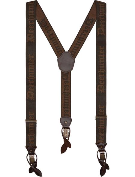 Deerhunter Mens Combi Braces and Buttons and Clips