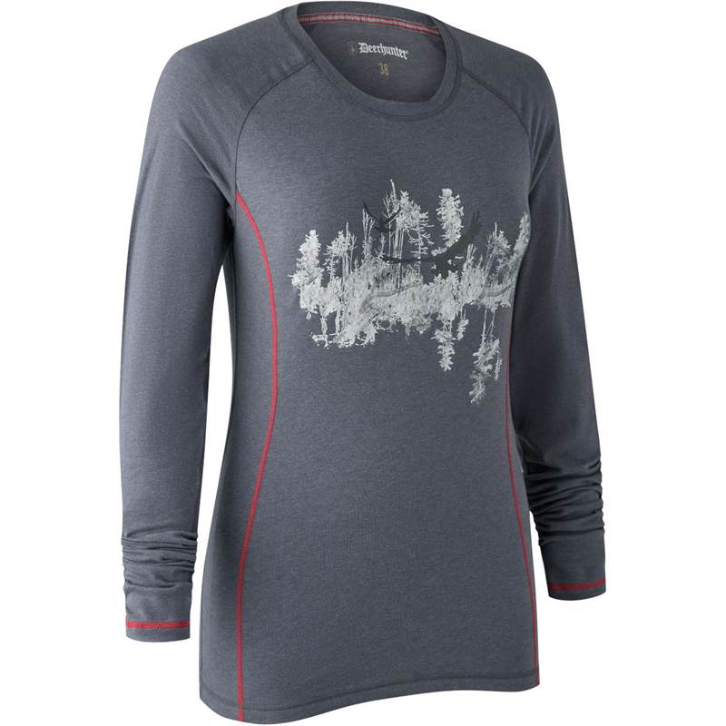 Deerhunter Lady Hazel T-Shirt with Long Sleeves-1