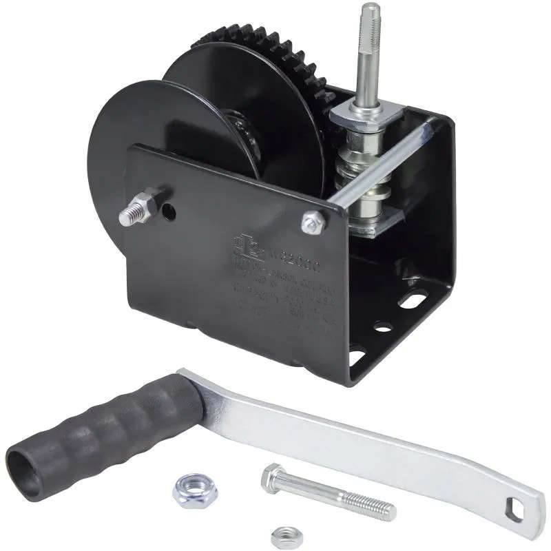 DL WG2000STRAP Worm Gear Winch-1