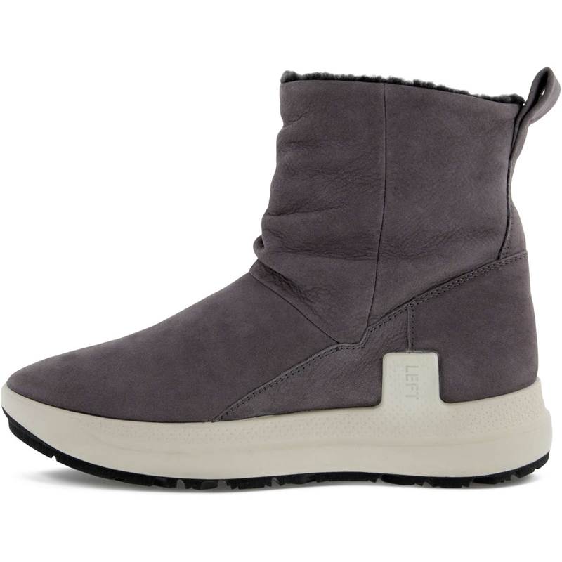 ECCO Womens Solice Nubuck Leather Hydromax Boots-4