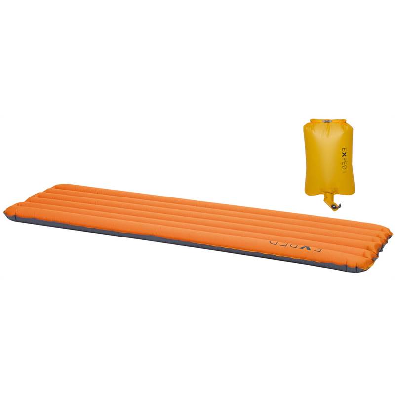 Exped SynMat Ultralite 7 Sleeping Mat with UL Schnozzel Pumpbag-2