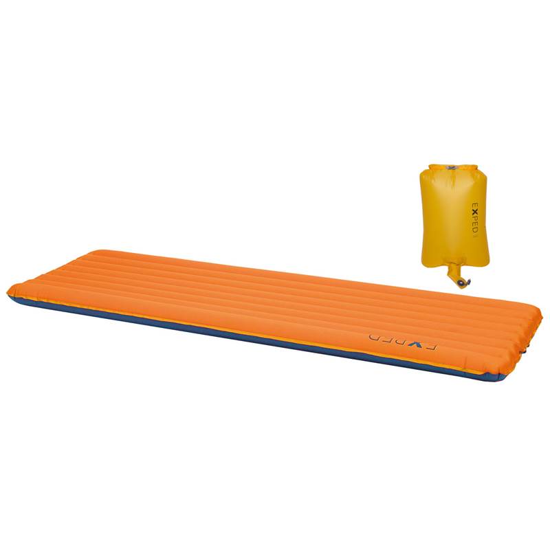 Exped SynMat Ultralite 7 Sleeping Mat with UL Schnozzel Pumpbag-4