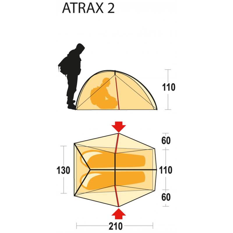 Ferrino Atrax 2 Person Tent-3