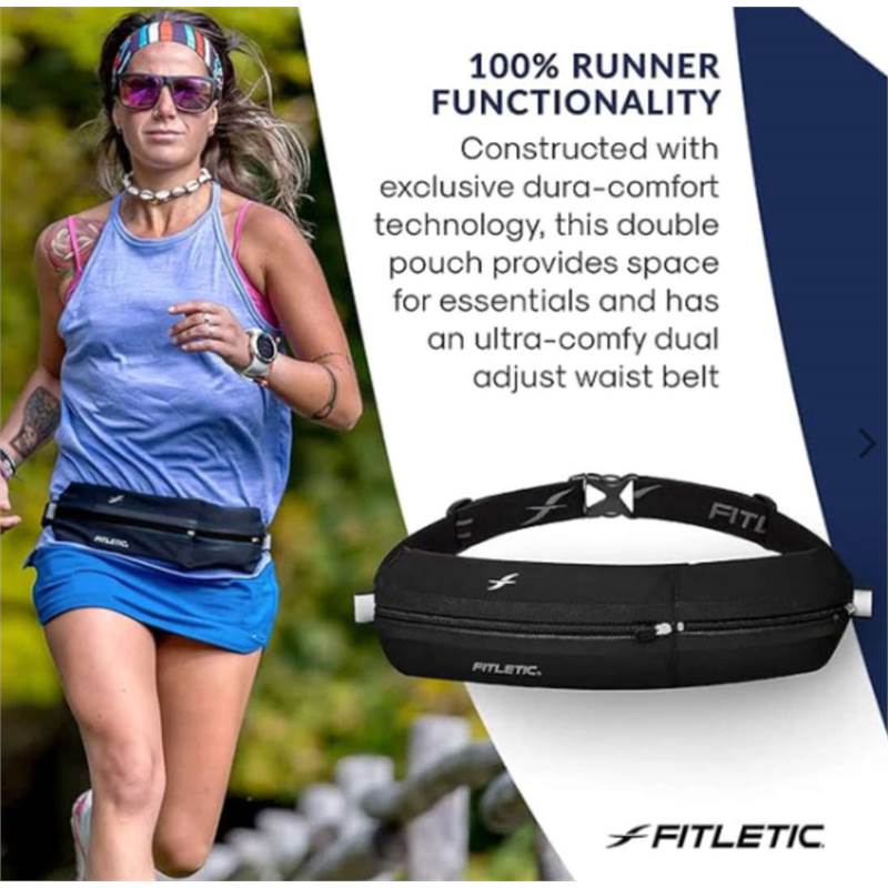 Fitletic Bolt Double Pocket Running Pouch-4
