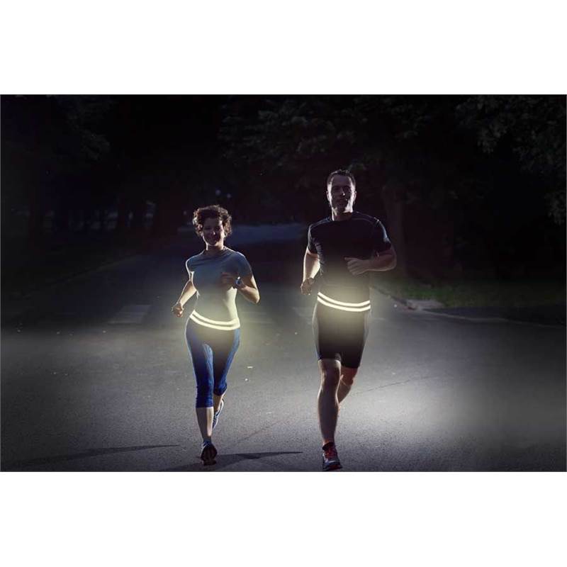 FlipBelt Reflective Running Belt-3