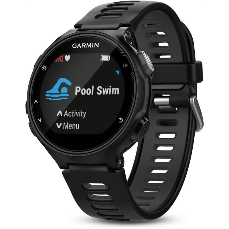 Garmin Forerunner 735XT GPS Wrist HR Multisport Watch Run Bundle - Black/Grey-3