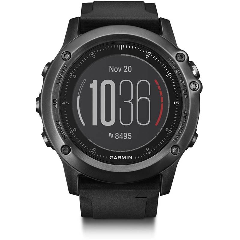Garmin Fenix 3 Wrist HR GPS Multisport Watch Performance Bundle - Sapphire-4