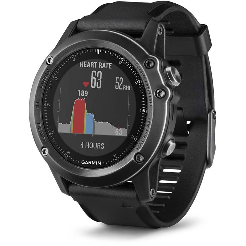 Garmin Fenix 3 Wrist HR GPS Multisport Watch Performance Bundle - Sapphire-5