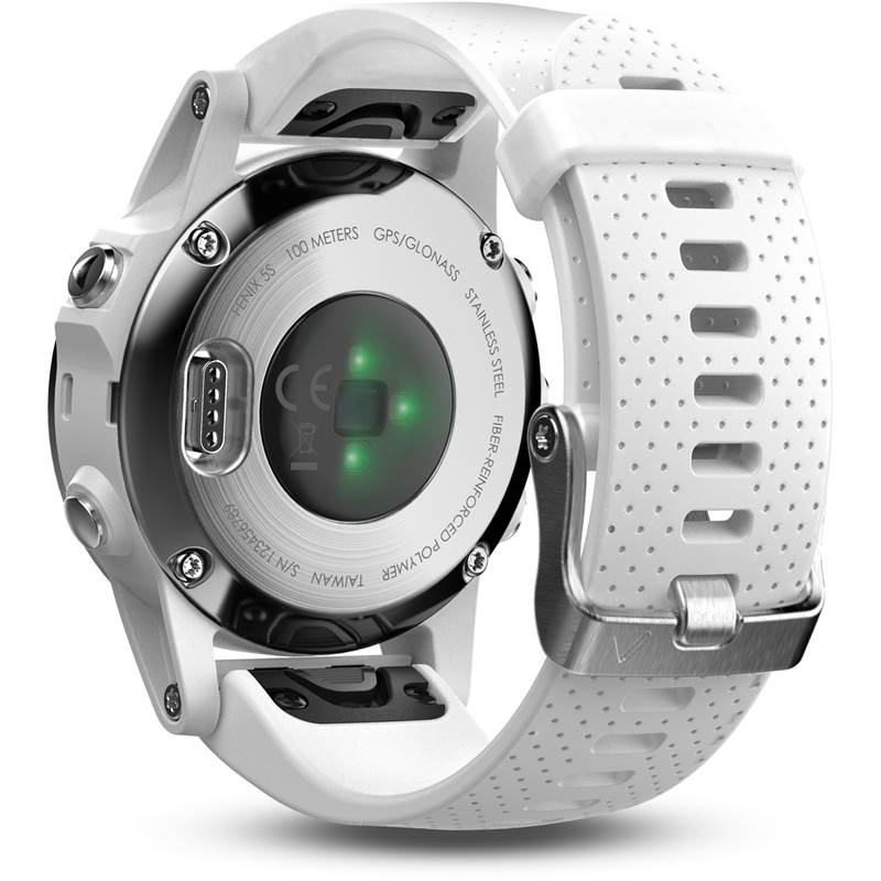 Garmin Fenix 5S GPS Multisport Watch - White-2
