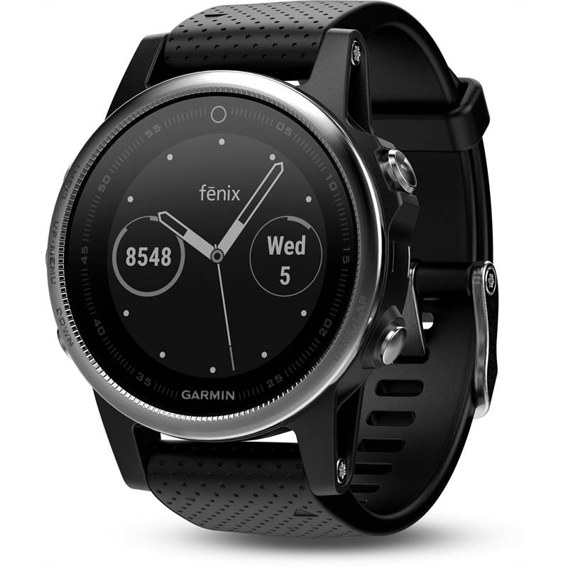 Garmin Fenix 5S GPS Multisport Watch - Slate Grey Sapphire-1