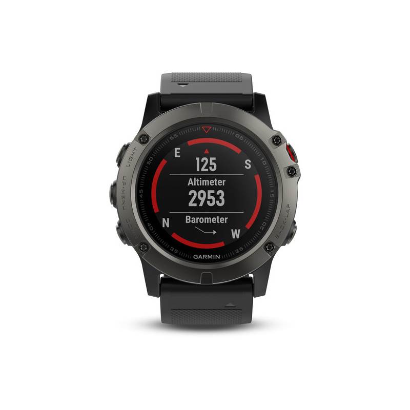 Garmin Fenix 5X GPS Multisport Watch - Slate Grey Sapphire-3