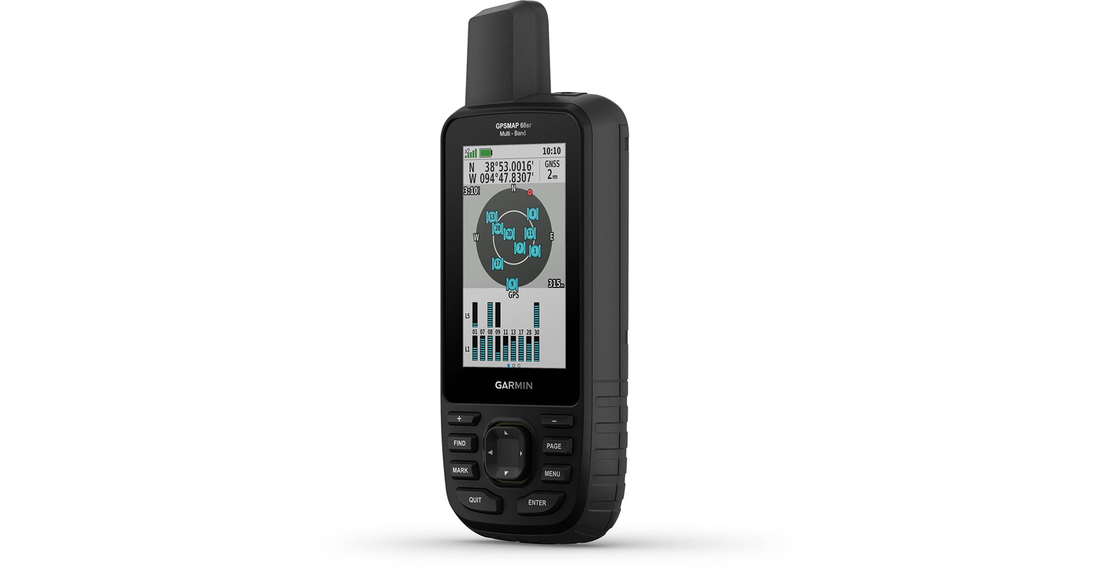 Garmin GPSMAP 66sr Handheld GPS with Sensors and TopoActive Europe Maps
