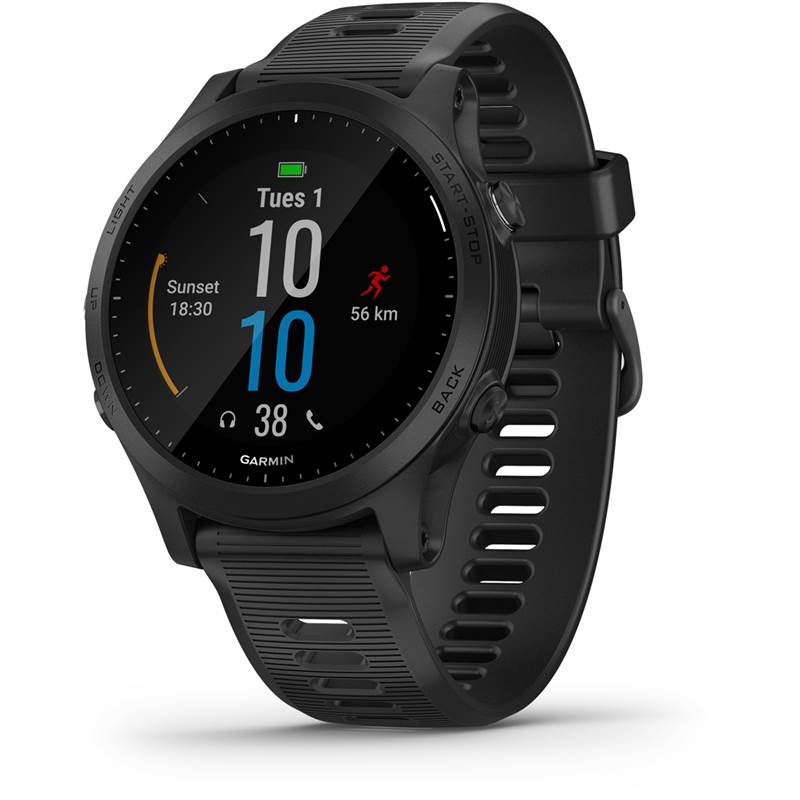Garmin Forerunner 945 GPS Wrist HR Multisport Watch - Black-1