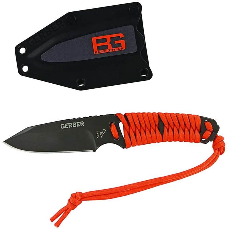 Gerber Bear Grylls Paracord Fixed Blade Knife-1