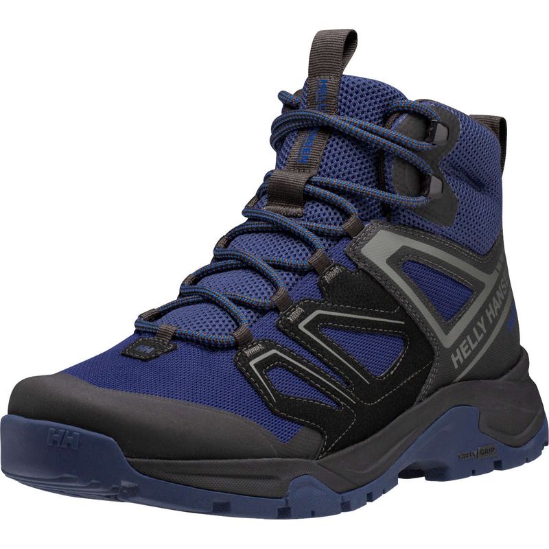 Helly Hansen Men\'s Navy Blue and Black Hiking Boots Helly Hansen CALGARY 2 - Lace-up ankle boots - navy cream  main image 2