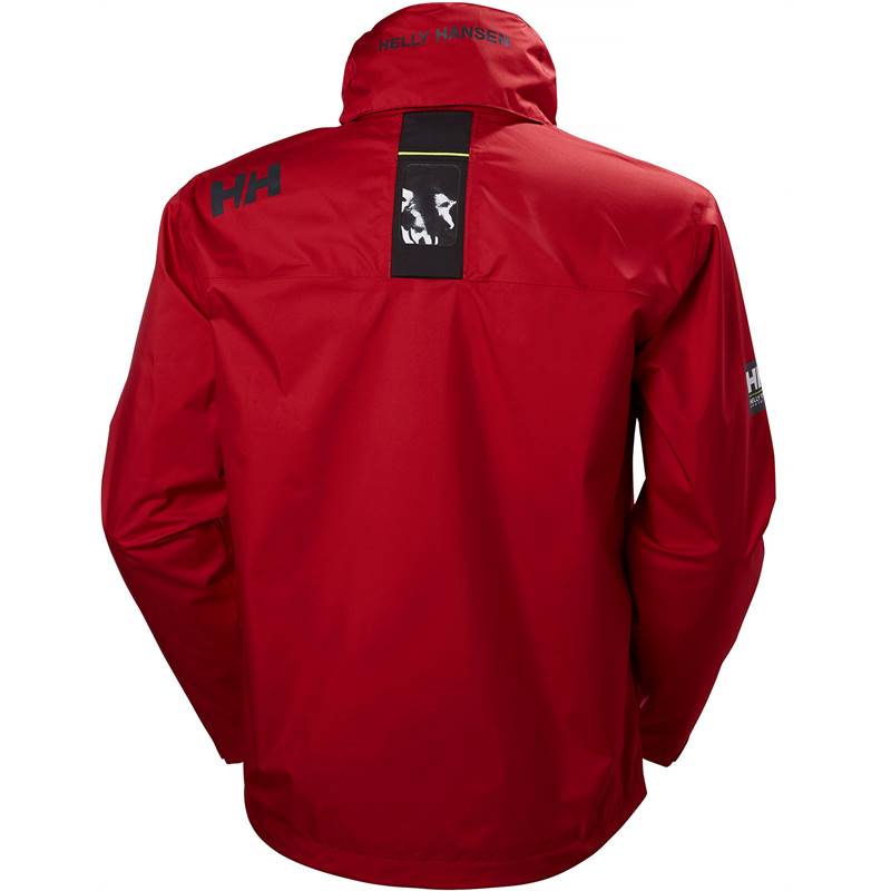 Helly Hansen Mens Crew Hooded Waterproof Jacket-5