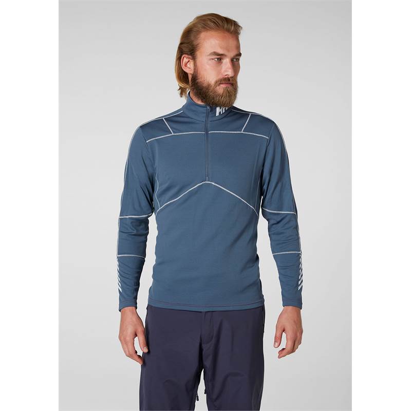 Helly Hansen Mens HH Lifa Active Half Zip LS Baselayer Top-2
