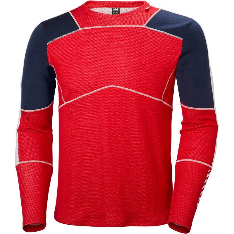 Helly Hansen Mens HH Lifa Merino Crew LS Baselayer-1