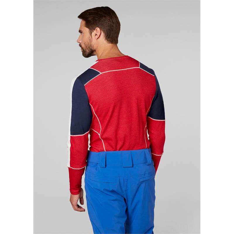 Helly Hansen Mens HH Lifa Merino Crew LS Baselayer-3