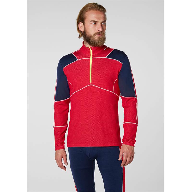Helly Hansen Mens HH Lifa Merino Max Half Zip LS Baselayer-2