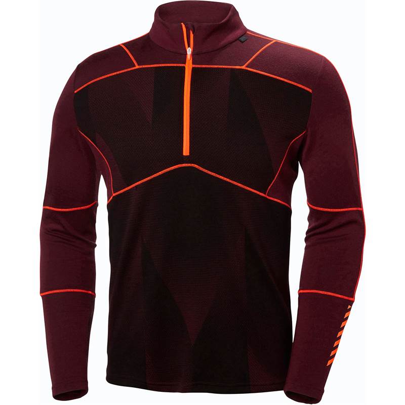 Helly Hansen Mens HH Lifa Merino Max Half Zip LS Baselayer-4