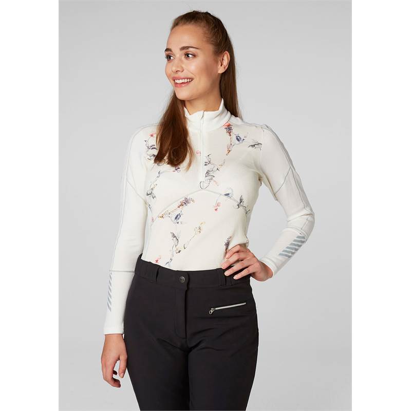 Helly Hansen Womens HH Lifa Merino Half Zip LS Baselayer Top-2