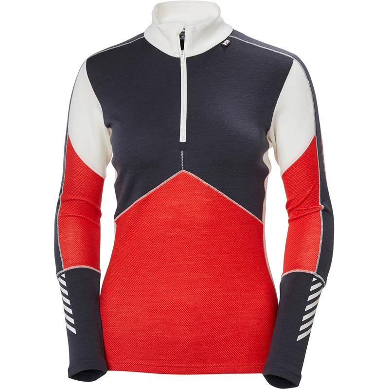 Helly Hansen Womens HH Lifa Merino Half Zip LS Baselayer Top-4