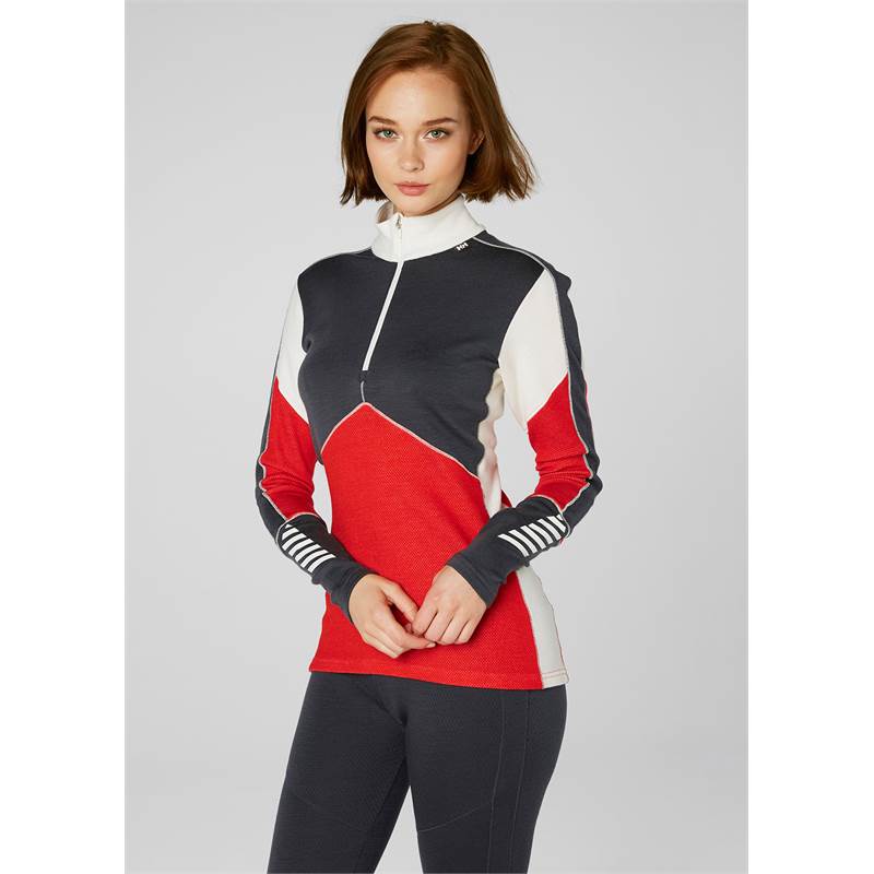 Helly Hansen Womens HH Lifa Merino Half Zip LS Baselayer Top-5