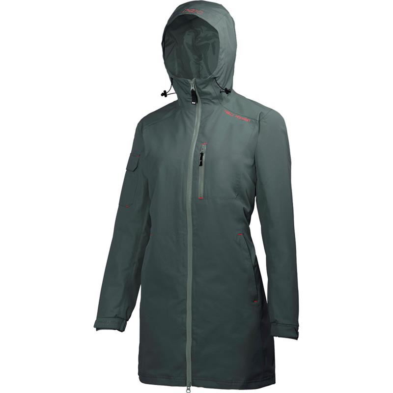 Helly Hansen Womens Long Belfast Waterproof Jacket-4