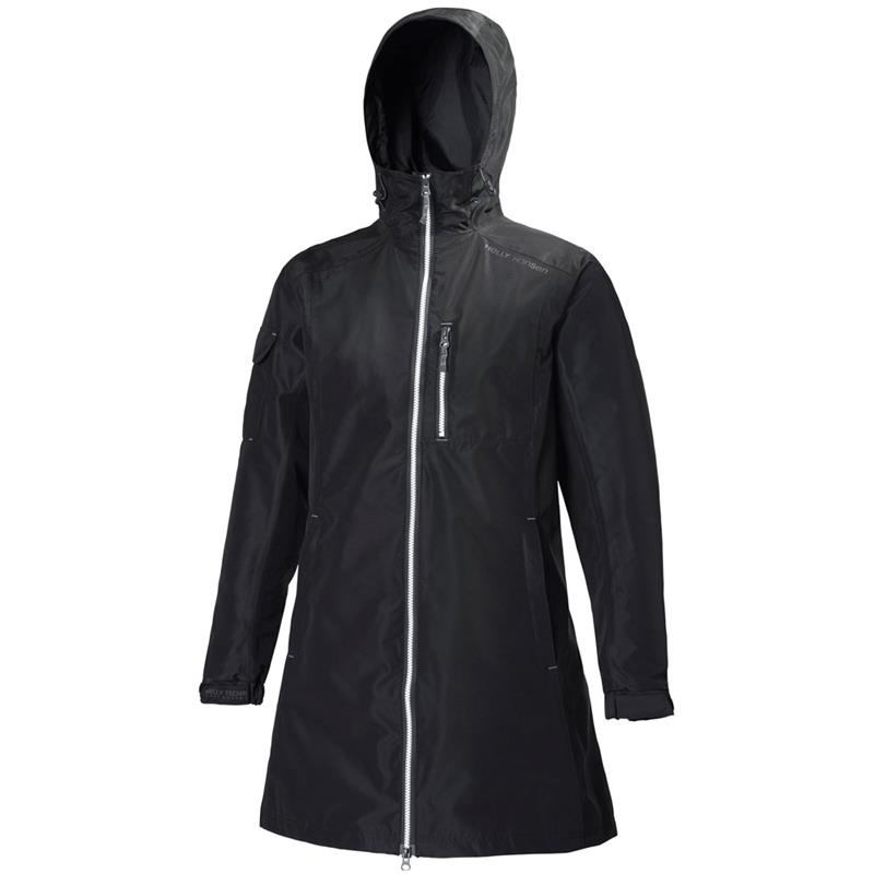 Helly Hansen Womens Long Belfast Waterproof Jacket-2