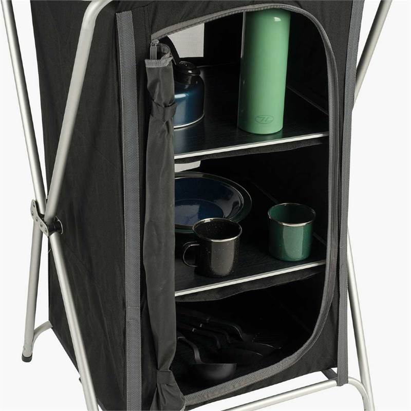 Highlander 3 Shelf Folding Camping Cupboard-5