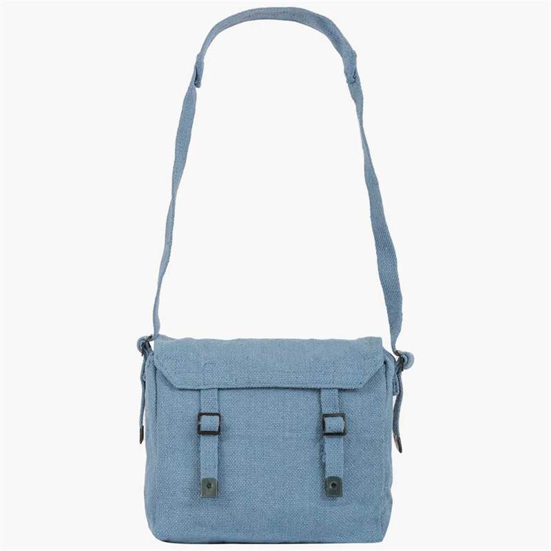 Highlander Canvas Webbing Haversack With Shoulder Strap-1