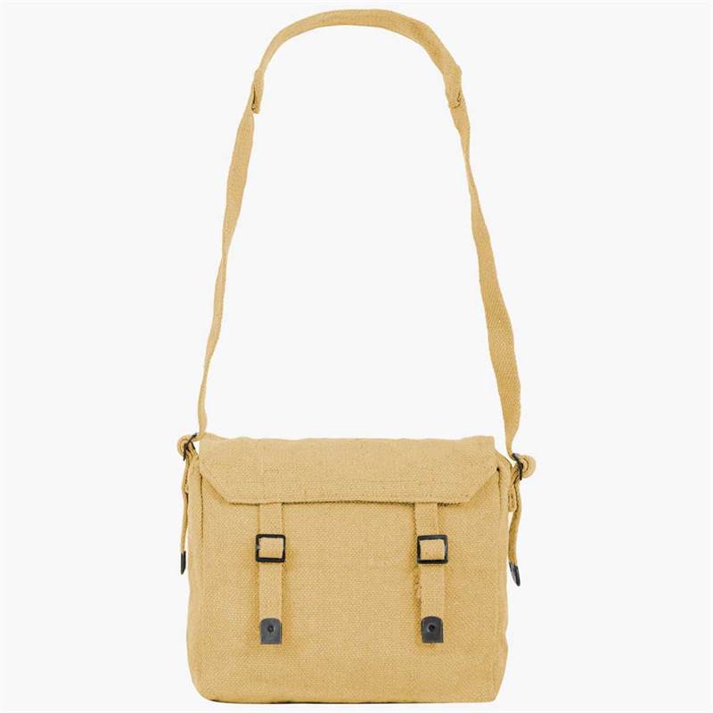 Highlander Canvas Webbing Haversack With Shoulder Strap-4