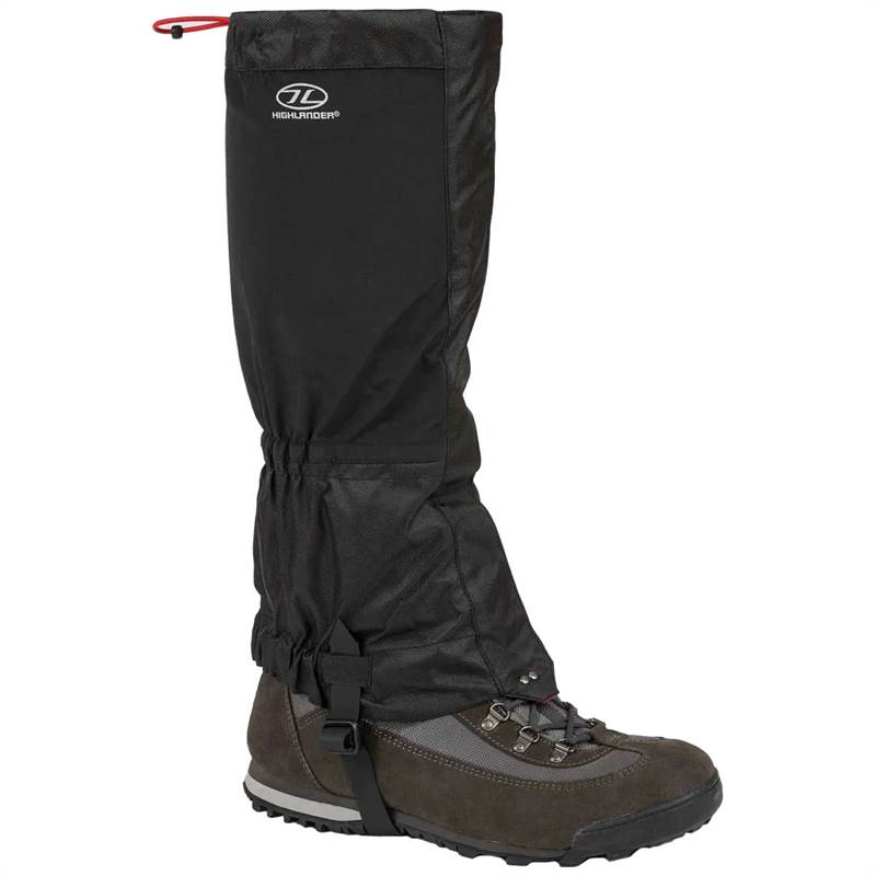 Highlander Cuillin Gaiters Black-1