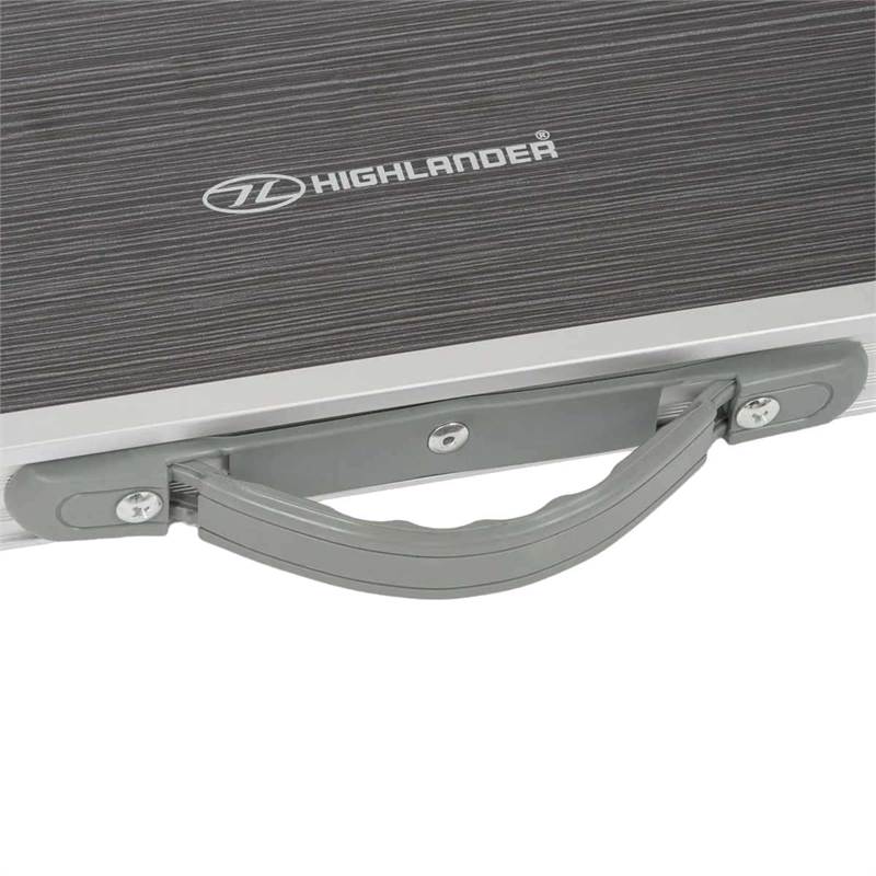 Highlander Compact Folding Camping Table Single-4